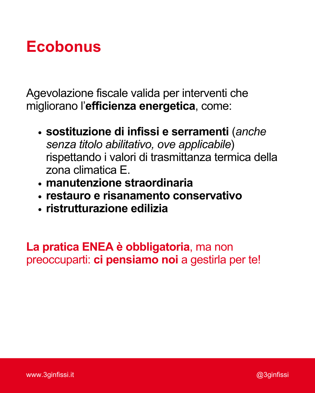 Ecobonus 2025
